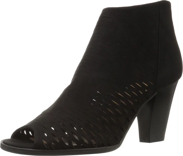 Black Stretch Suede