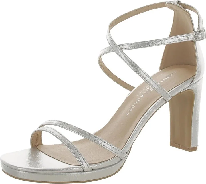 Chinese Laundry Women's Taryn Metallic Heeled Sandal