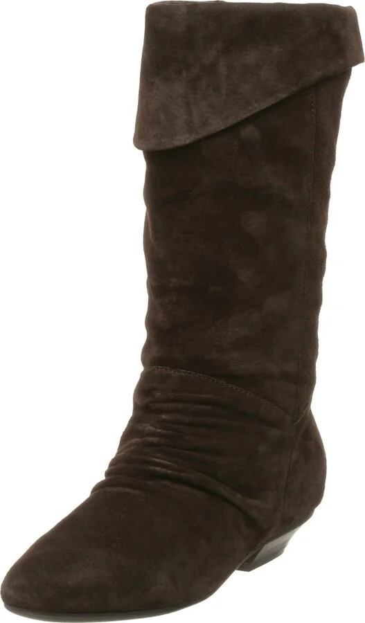Dark Brown Suede