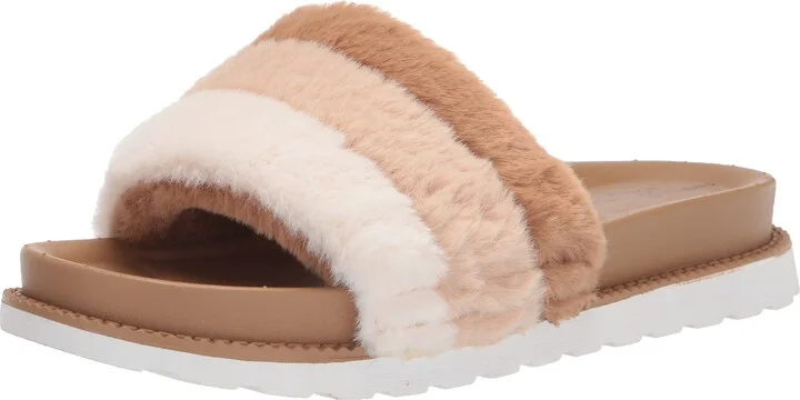 Chinese Laundry Women's Treat Softy Fur Slide Sandal
