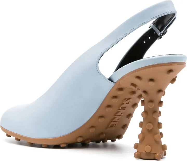 Chiodi Passo 90mm leather pumps - Image 3