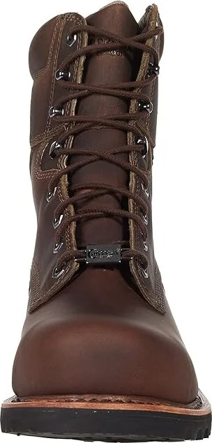 Chippewa Bolvile Men's Shoes Fossil : 8.5 D - Medium, Leather - Image 5