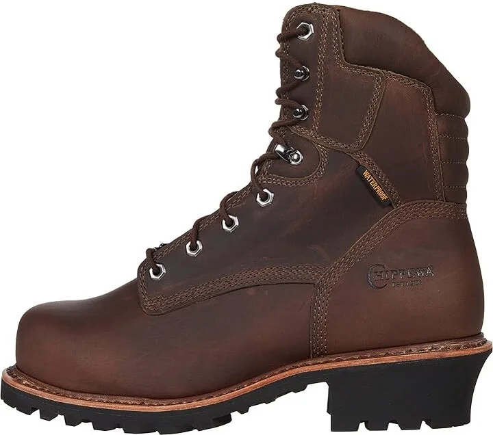 Chippewa Bolvile Men's Shoes Fossil : 8.5 D - Medium, Leather - Image 6