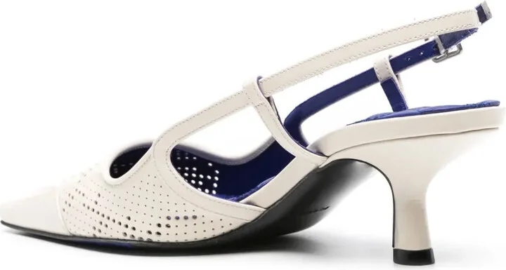 Chisel 50mm slingback pumps - Image 3