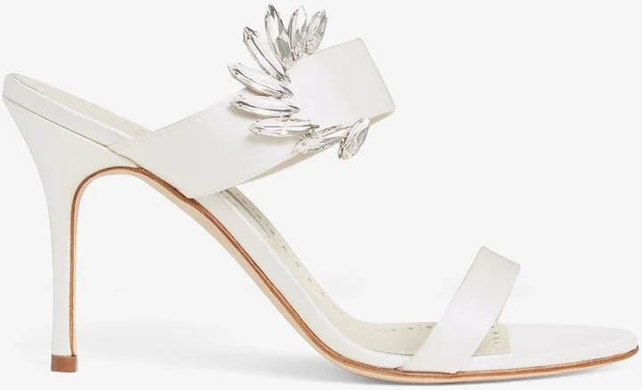Chivela 90 Satin Mules