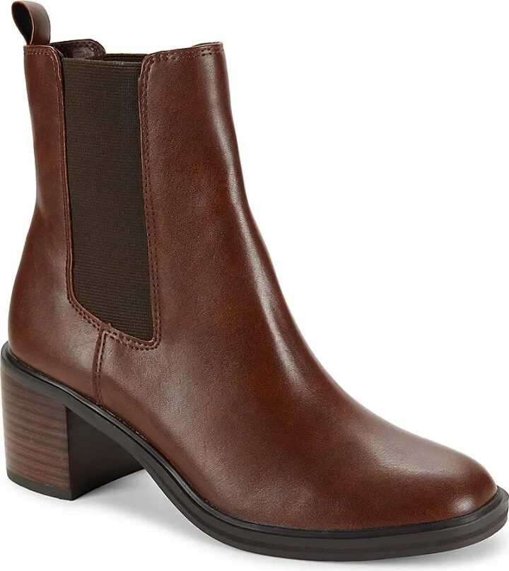 Chloe 55MM Stacked Heel Ankle Boots - Image 2
