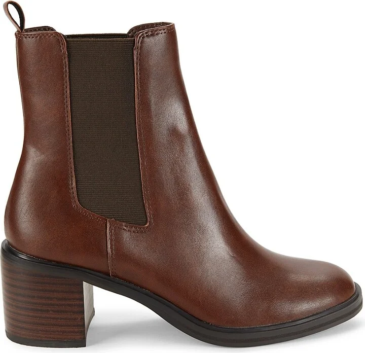 Chloe 55MM Stacked Heel Ankle Boots