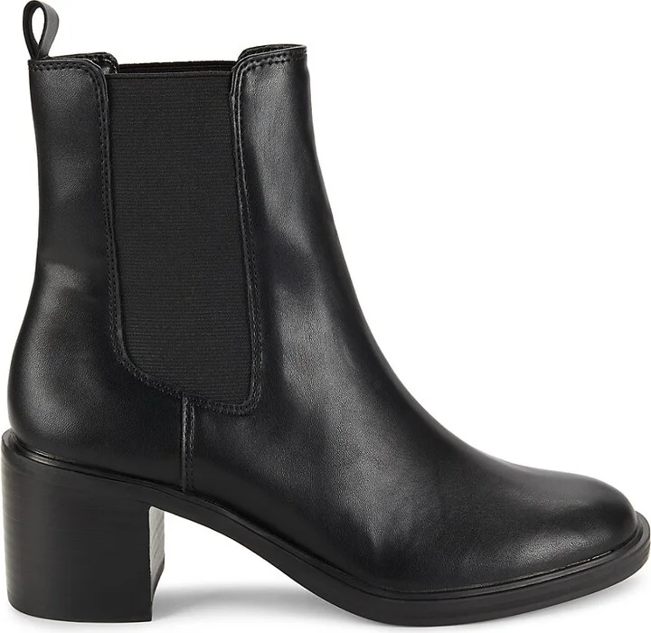 Chloe 55MM Stacked Heel Ankle Boots
