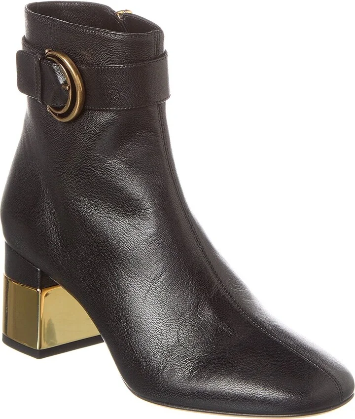 Chloé Alizè Leather Bootie