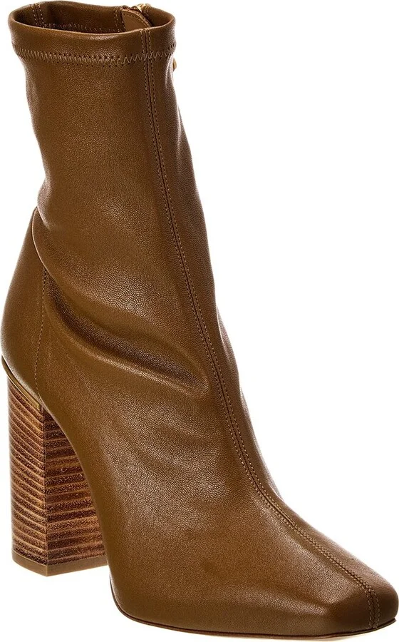 Chloé Ambre Leather Bootie