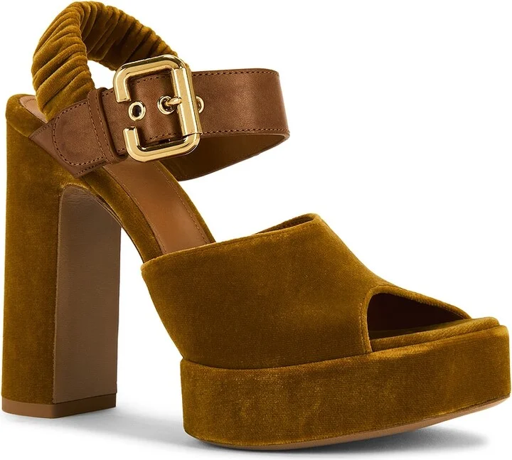 Chloe Aria Sandal in Yellow - Image 2
