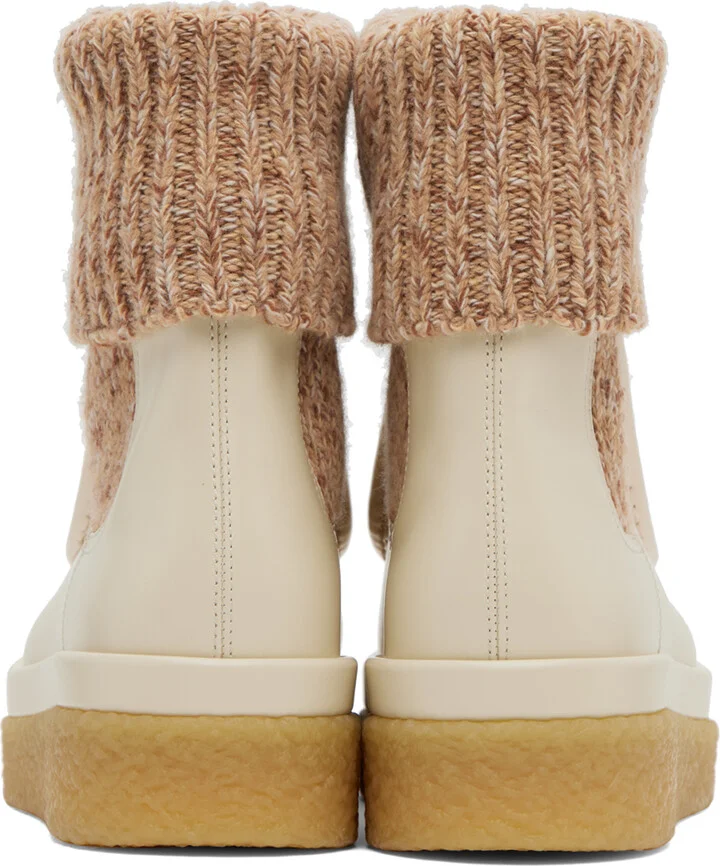 Chloé Beige Jamie Boots - Image 2