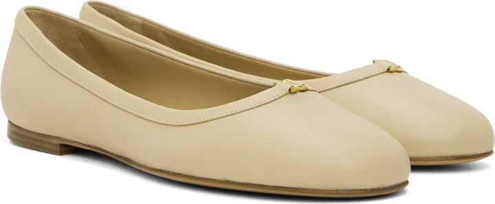 Chloé Beige Marcie Ballerina Flats - Image 4