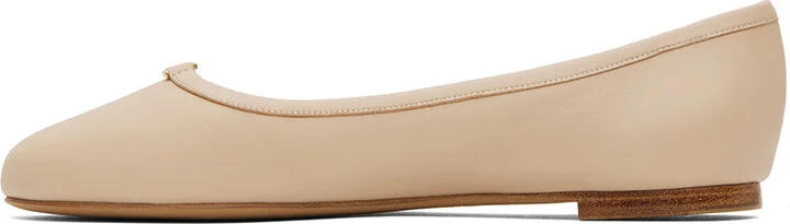 Chloé Beige Marcie Ballerina Flats - Image 3