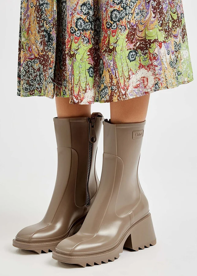 Chloe Betty 75 Pvc Boots - Image 9