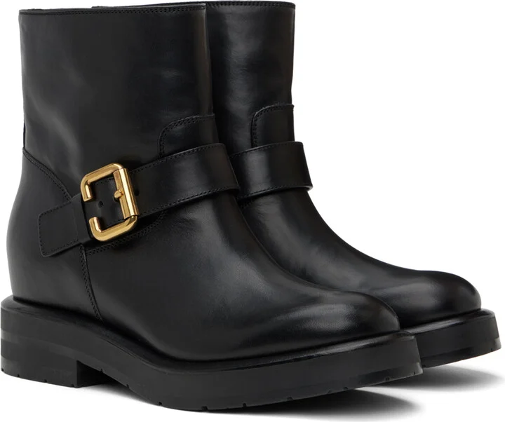 Chloé Black Coddington Ankle Boots - Image 4