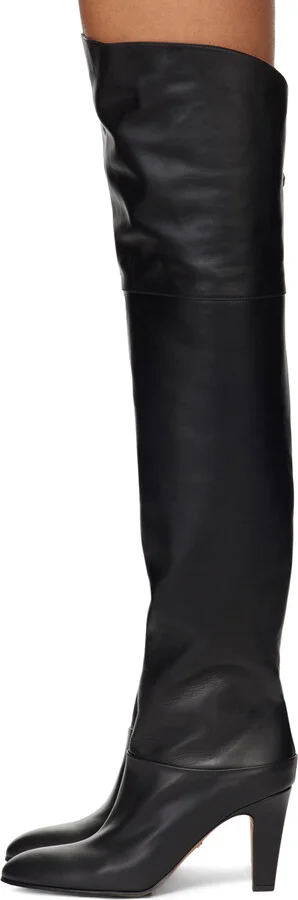 Chloé Black Eve Thigh High Boots - Image 3