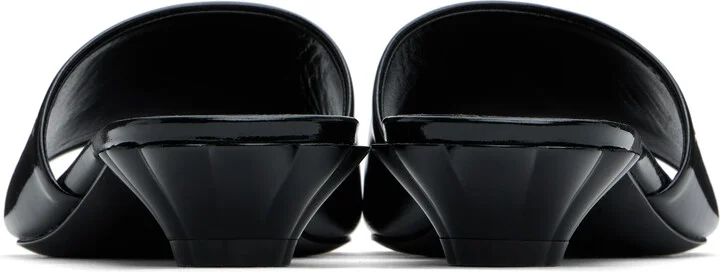 Chloé Black Flower Sandals - Image 2