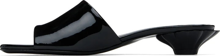 Chloé Black Flower Sandals - Image 3