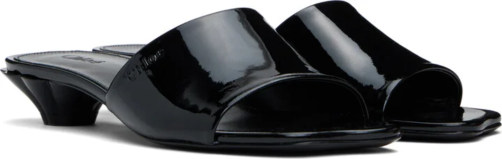 Chloé Black Flower Sandals - Image 4
