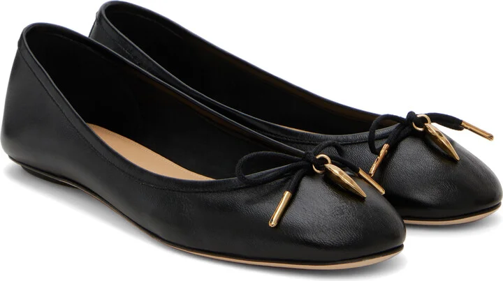 Chloé Black Iris Ballerina Flats - Image 4