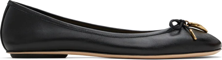 Chloé Black Iris Ballerina Flats