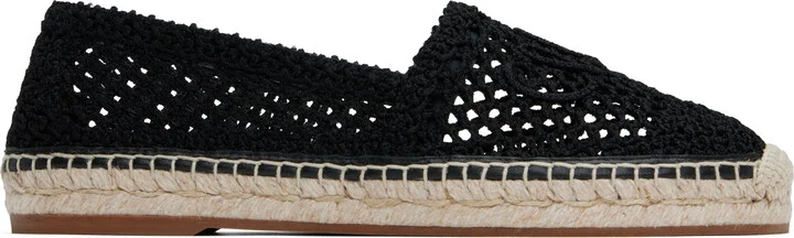 Chloé Black Isla Espadrilles