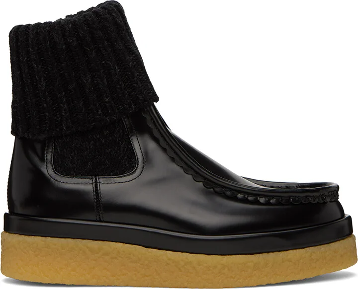 Chloé Black Jamie Ankle Boots