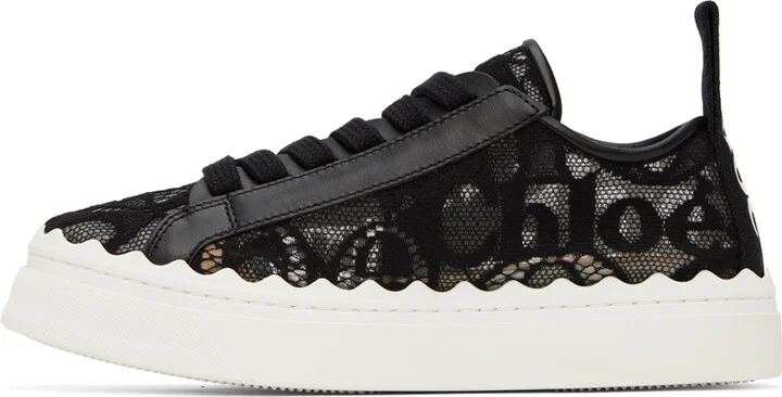 Chloé Black Lauren Sneakers - Image 3