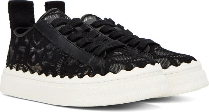 Chloé Black Lauren Sneakers - Image 4