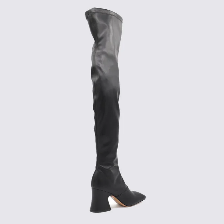 Chloé Black Leather Boots - Image 3