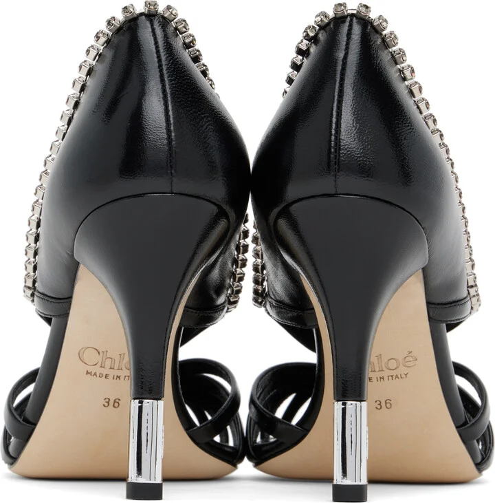Chloé Black Leonie Heels - Image 2