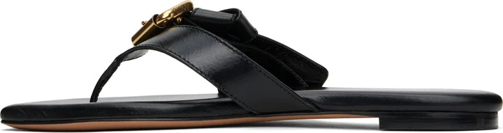 Chloé Black Mae Sandals - Image 3