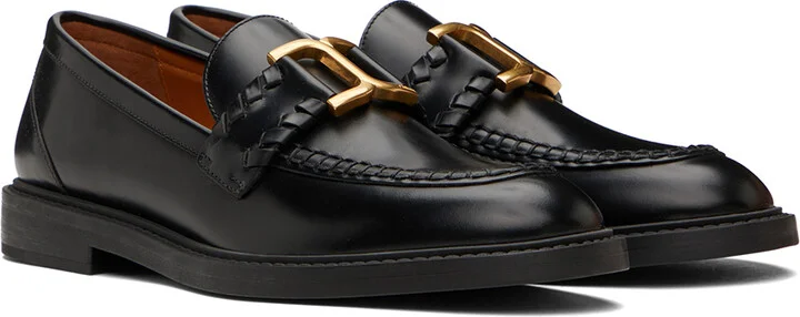 Chloé Black Marcie Loafers - Image 4