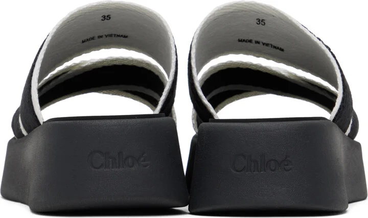 Chloé Black Mila Sandals - Image 2