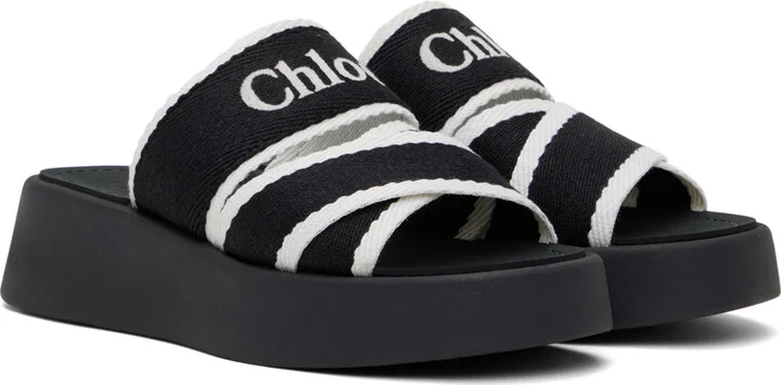 Chloé Black Mila Sandals - Image 4