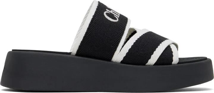 Chloé Black Mila Sandals