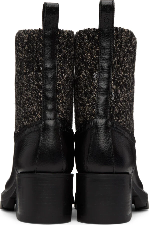 Chloé Black Neva Sock Boots - Image 2