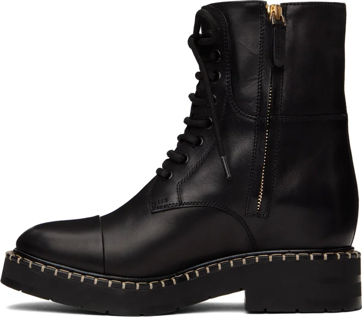 Chloé Black Noua Ankle Boots - Image 3