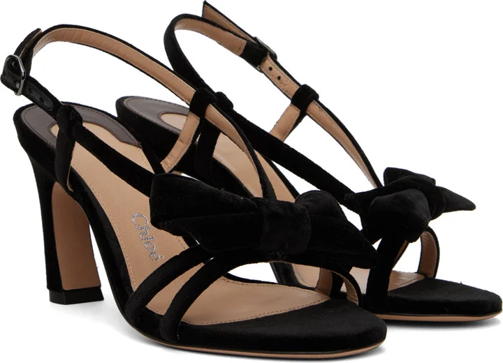 Chloé Black Oli Heeled Sandals - Image 4