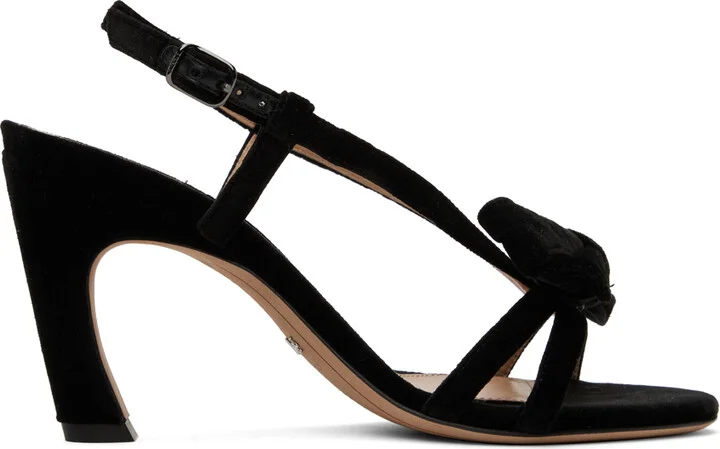 Chloé Black Oli Heeled Sandals