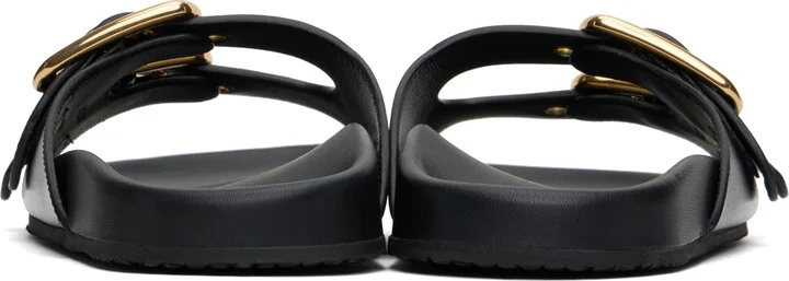 Chloé Black Polly Sandals - Image 2