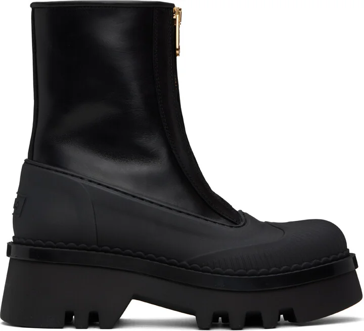 Chloé Black Raina Boots