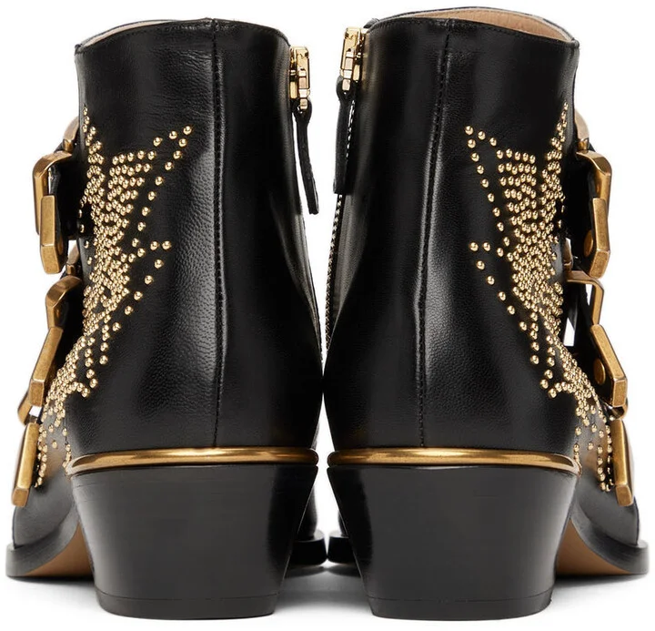 Chloé Black Susanna Ankle Boots - Image 2