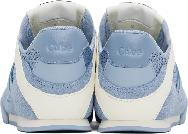 Chloé Blue 'Chloé Kick' Sneakers - Image 2