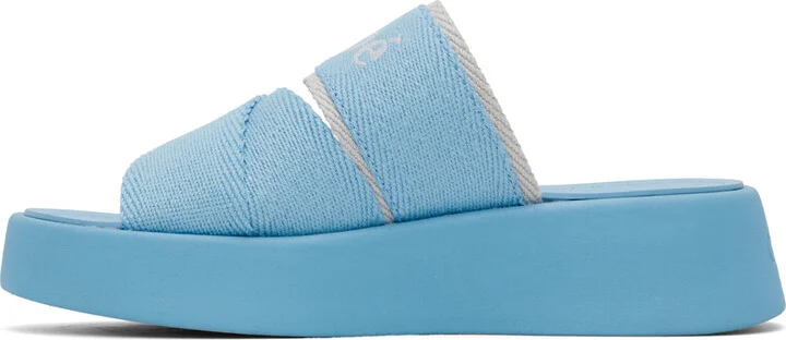 Chloé Blue Mila Sandals - Image 3