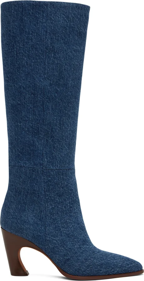 Chloé Blue Oli Boots