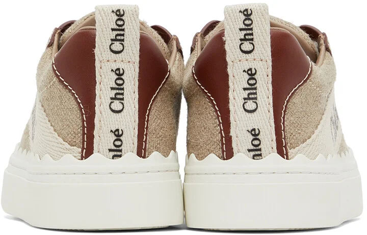 Chloé Brown Lauren Sneakers - Image 2