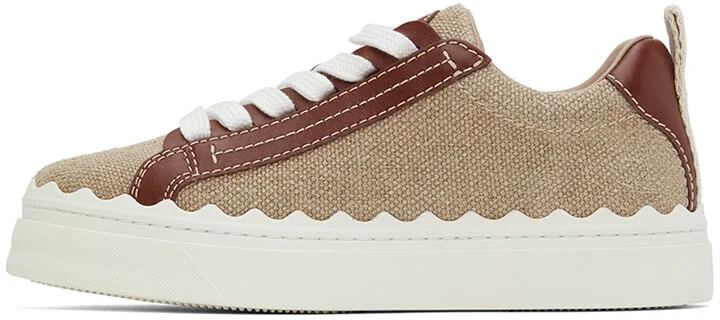 Chloé Brown Lauren Sneakers - Image 3
