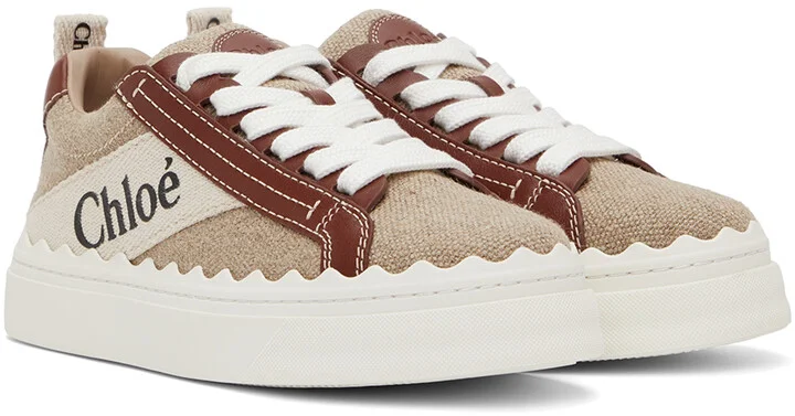 Chloé Brown Lauren Sneakers - Image 4